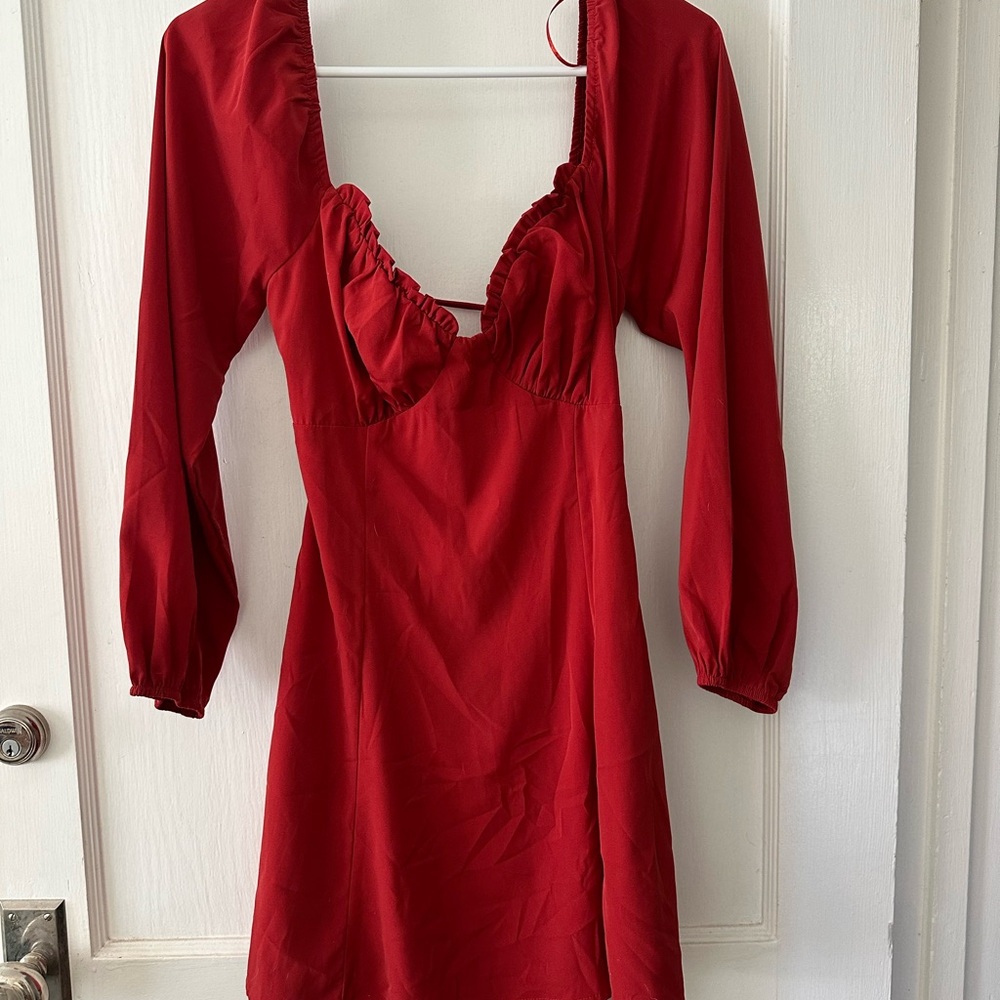 Le Lis Scarlet Blouse